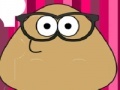 Gra Puzzle Pou glasses