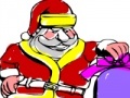 Gra Раскрась деда мороза