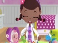 Gra Doc McStuffins has dinner - a puzzle