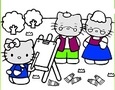 Gra Hello Kitty Painting