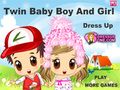Gra Twin Baby Boy and Girl
