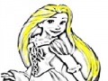 Gra Rapunzel: Coloring