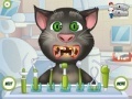 Gra Talking Tom. Tooth problems
