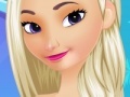 Gra Elsa's frozen makeup