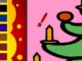 Gra Cute Christmas tree colorin game