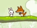 Gra Rabbit love wolf
