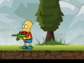 Gra Bart Simpson Rambo Dwarf