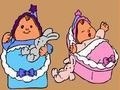 Gra Online coloring baby twins