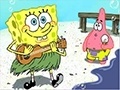 Gra SpongeBob at Beach Jigsaw