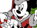 Gra Santa Mickey Coloring