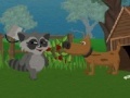 Gra Raccoons adventure