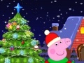 Gra Little Pig. Christmas tree decoration