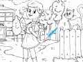 Gra Back to School Online Coloring