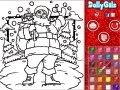 Gra Santa Claus Online Coloring