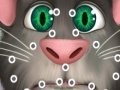 Gra Talking Tom Face Tattoo