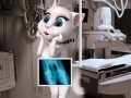 Gra Talking Angela in hospital