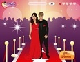 Gra Selena and Justin Kiss