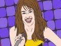 Gra Miley Cyrus Online Coloring