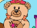 Gra Princess Teddy Bear Online Coloring