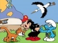 Gra Smurfs: Puzzles