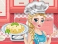 Gra Elsa Cooking Spaghetti