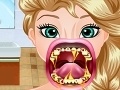 Gra Elsa Crazy Dentist