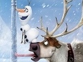 Gra Puzzle Olaf y Sven Jugando