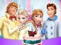Gra Frozen Family Cooking Wedding Cake