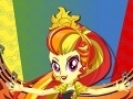 Gra Equestria Girls: Rainbow Rocks - Sunset Shimmer Rainbooms Style
