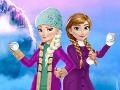 Gra Elsa And Anna: Winter Fun