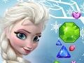 Gra Frozen: Elsa Jewel Match