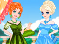 Gra Frozen Sisters Manga Makeover