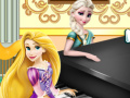 Gra Elsa & Rapunzel Piano Contest