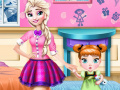 Gra Frozen Sisters Room Deco