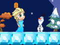 Gra Elsa Olaf Frozen World