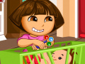 Gra Dora the Babysitter Slacking
