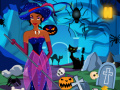 Gra Princess Halloween Graveyard Cleaning