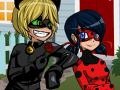 Gra Miraculous Ladybug and Cat Noir Kiss