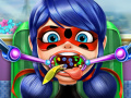 Gra Miraculous Ladybug Throat Doctor