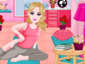 Gra Barbie Yoga Room Decoration