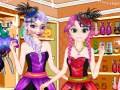 Gra Elsa and Anna Freaky Shop 