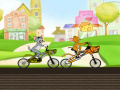 Gra Tom And Jerry Bmx Race