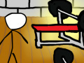 Gra Stickman gym on! 2 