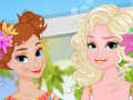 Gra Anna And Elsa Tropical Vacation 
