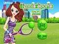 Gra Tennis Sports Girl