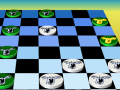 Gra Checkers Board 