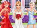 Gra Frozen And Ariel Wedding