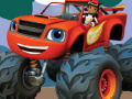 Gra Blaze Monster Machines Hidden Wheels