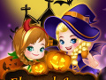 Gra Elsa And Anna Halloween Story