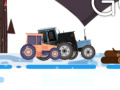 Gra Christmas Tractor Racing